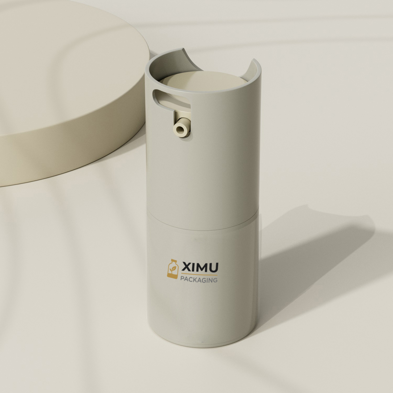 eco friendly pp airless pump bottle – model xme ab02