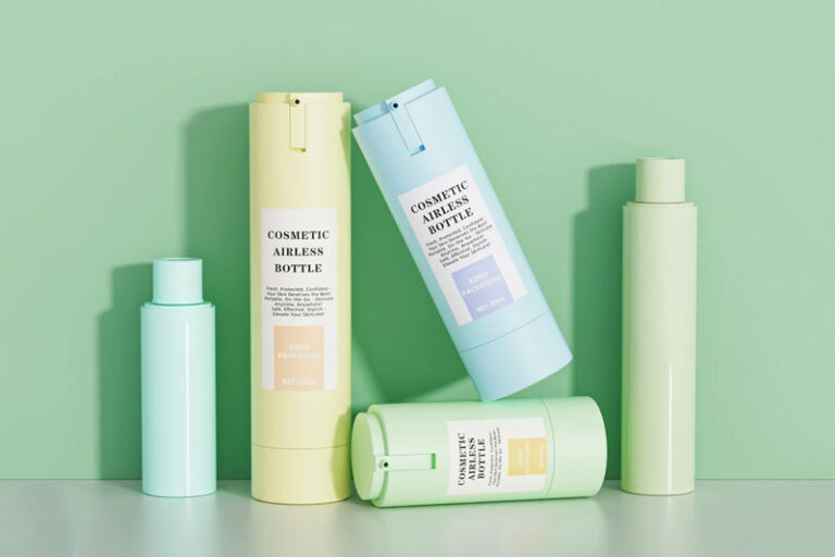 airless bottles branding