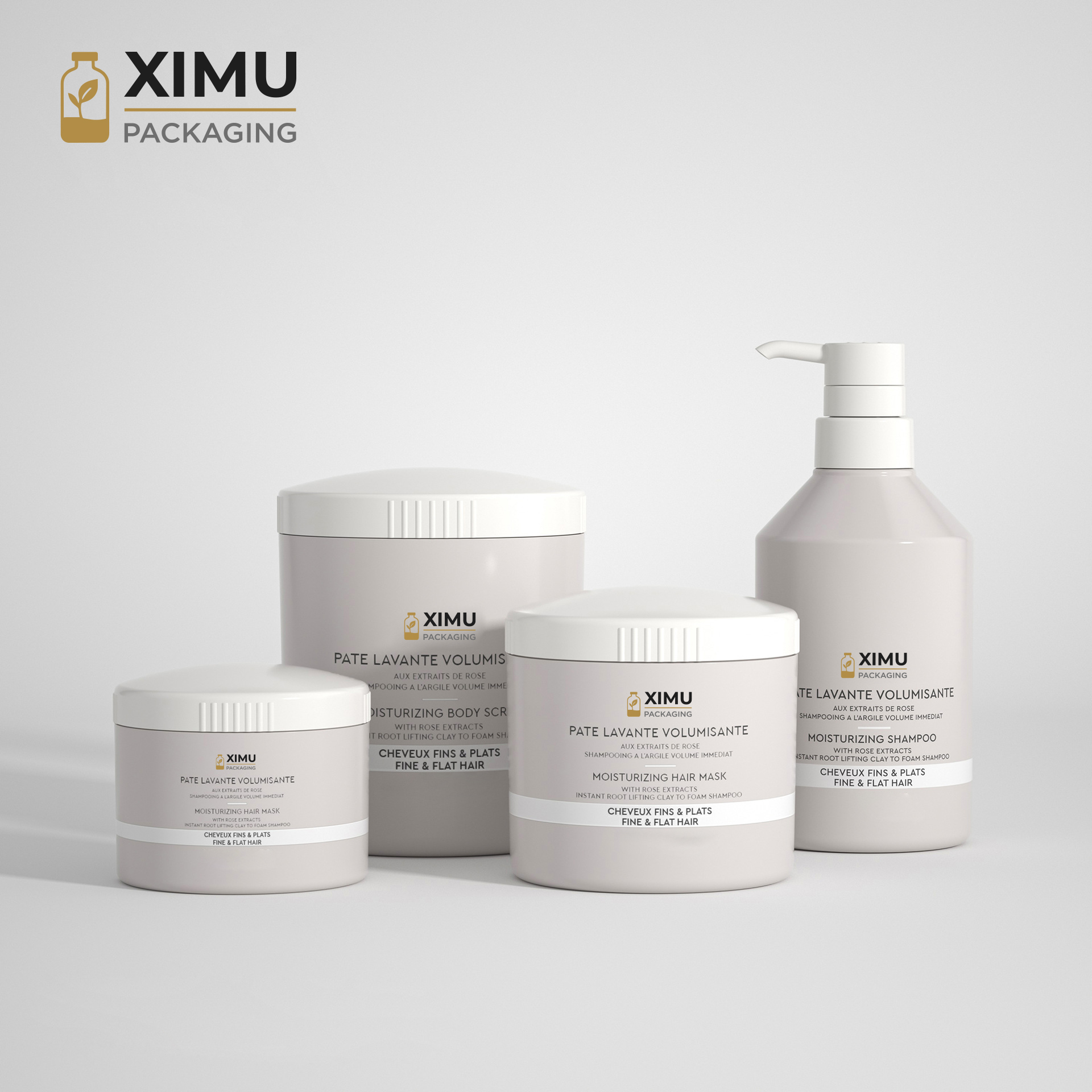 premium pp wide mouth hair care bottles & jars — 300/500/1000ml (copy) (copy) (copy)