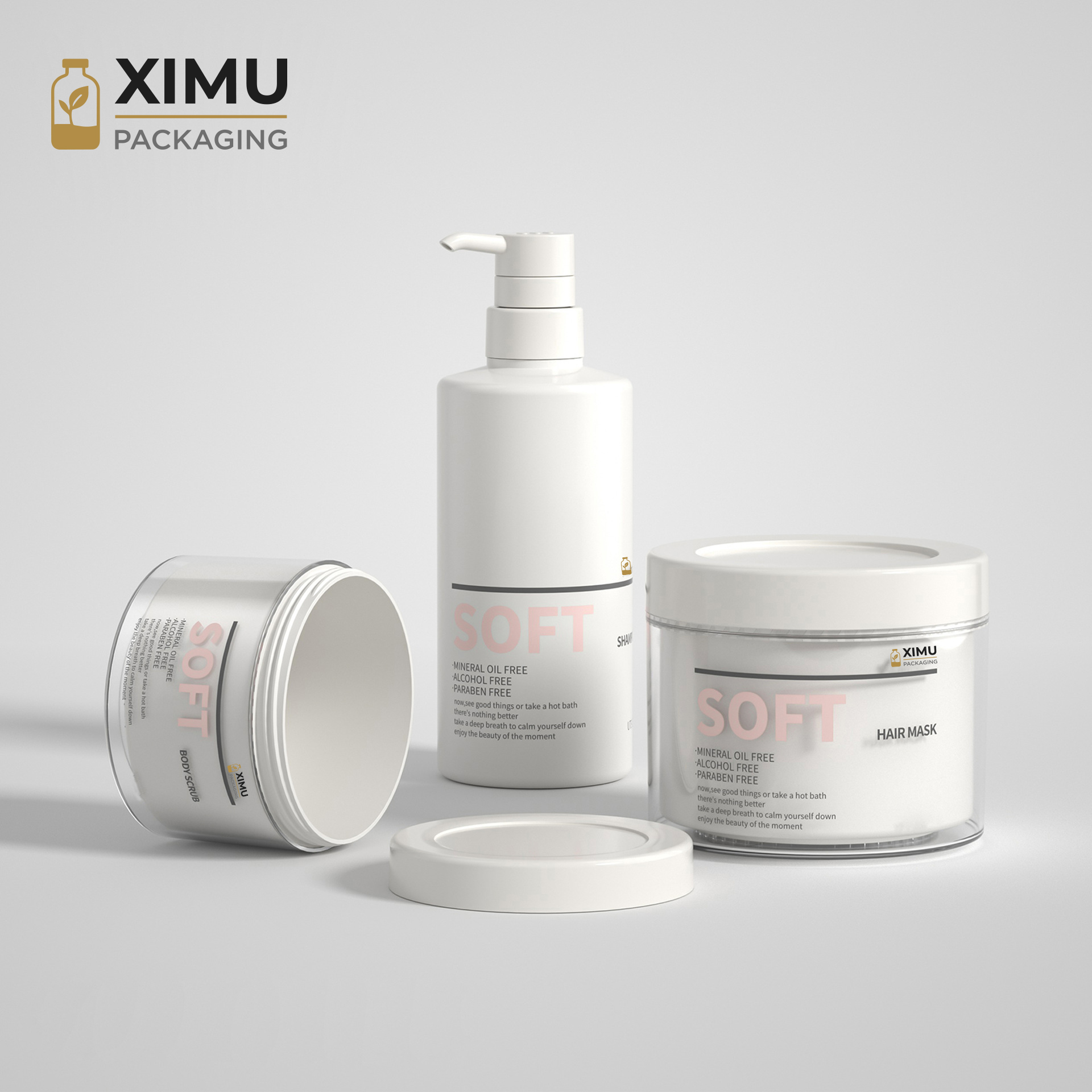 premium pp wide mouth hair care bottles & jars — 300/500/1000ml (copy) (copy) (copy)