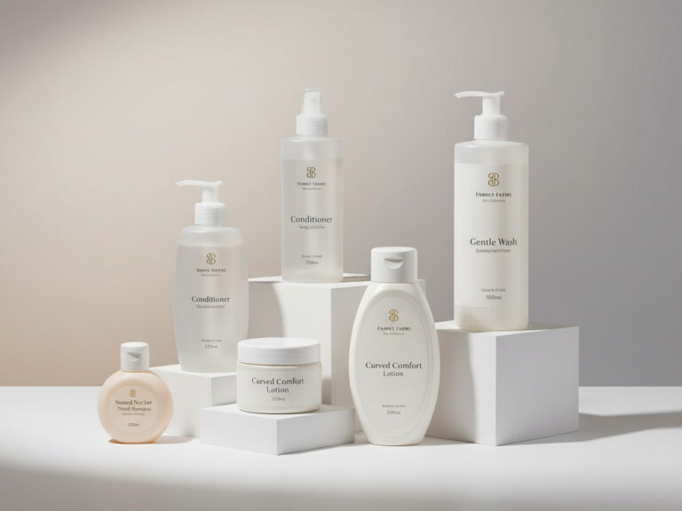 personal care packaging size