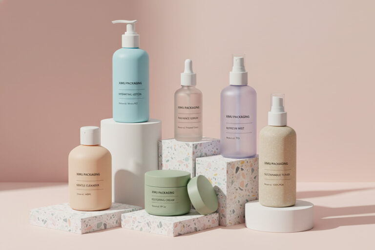 skincare bottles materials