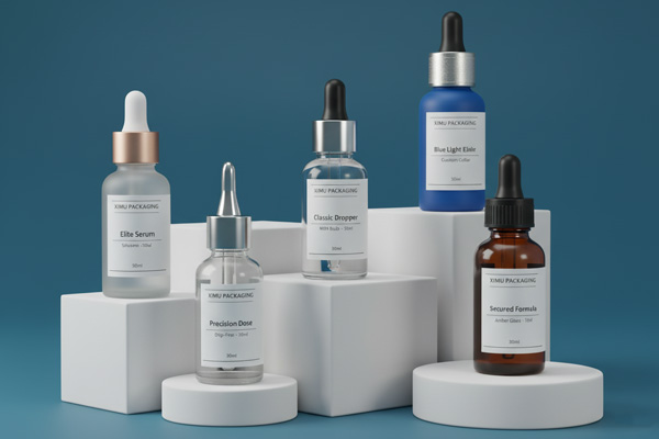 custom serum bottles dropper