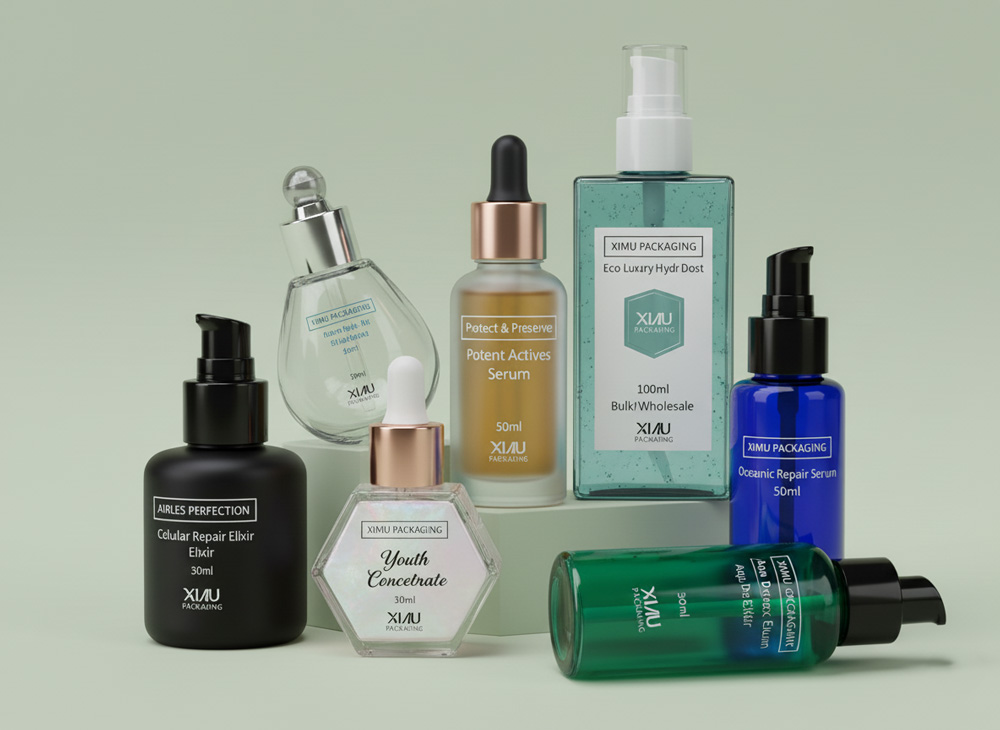 custom serum bottles