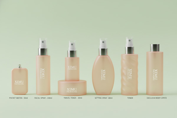 custom shape and size mist bottles