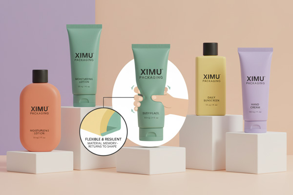 flexible material squeeze packaging