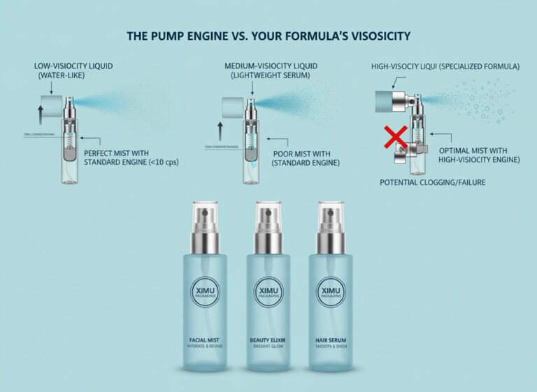 mist bottles pump engine