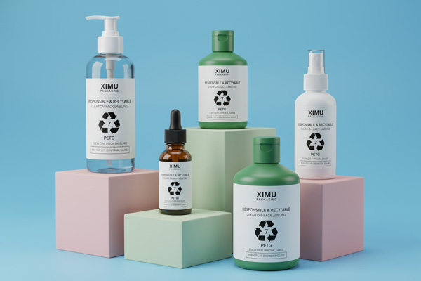 responsible & recyclable petg bottles