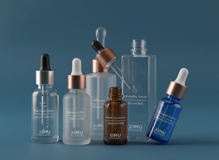 serum bottles dropper